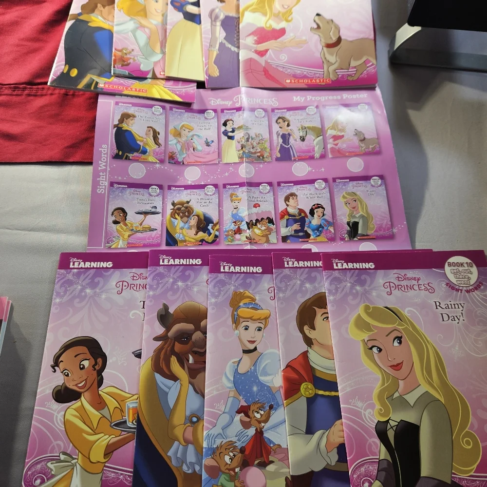 Disney Princess Phonics and Sight Words Collection See Pictures For Details - Picture 8 of 15